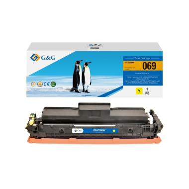 Toner Compatibile (5091C002, 069, 069Y) per CANON LBP673Cdw | GIALLO