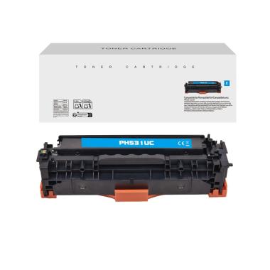 Toner Compatibile (CC531A, CE411A, CF381A, 718C) per HP CP2025 | CIANO
