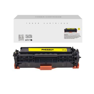 Toner Compatibile (CC532A, CE412A, CF382A, 718Y) per HP CP2025 | GIALLO
