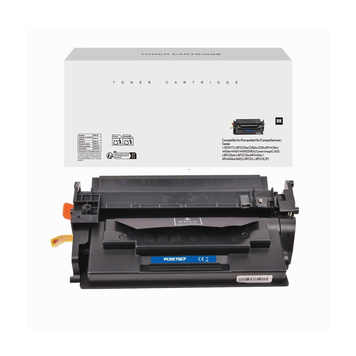 Toner Rigenerato (057, 3009C002) per CANON LBP223dw (3,1K)