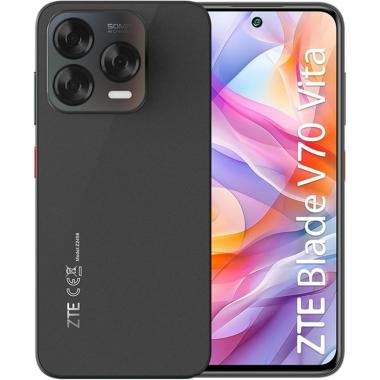 Smartphone ZTE Blade V70 Vita Schermo 6.7" - 8+12 GB RAM - 256 GB - 90 Hz - Fotocamera 50 MP - Batteria 5000 mAh - Colore grigio