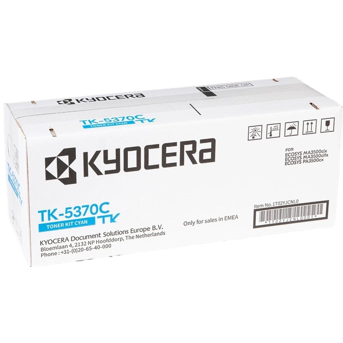 Toner Originale (TK-5370C, 1T02YJCNL0) KYOCERA PA3500cx | 5K | CIANO