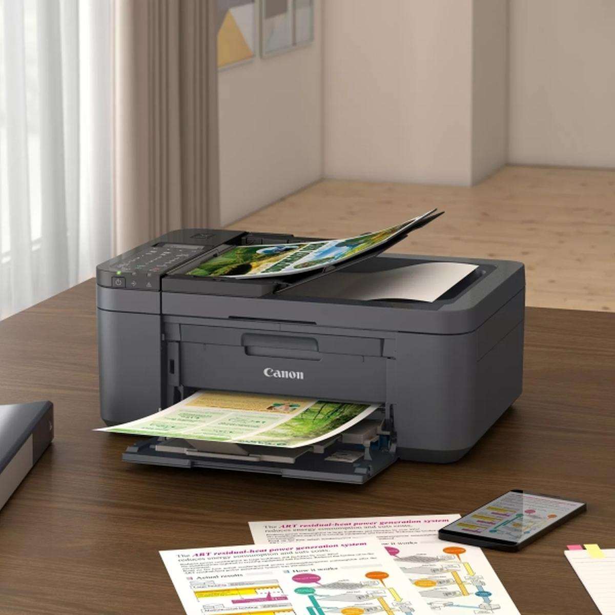 Multifunzione a colori Canon TR4755i | fronte-retro WiFi Fax (PG575, CL576)