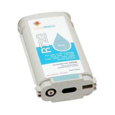 Cartuccia Plotter Compatibile (C9374A, 72) per Hp DesignJet T1100 (130ml) GRIGIO