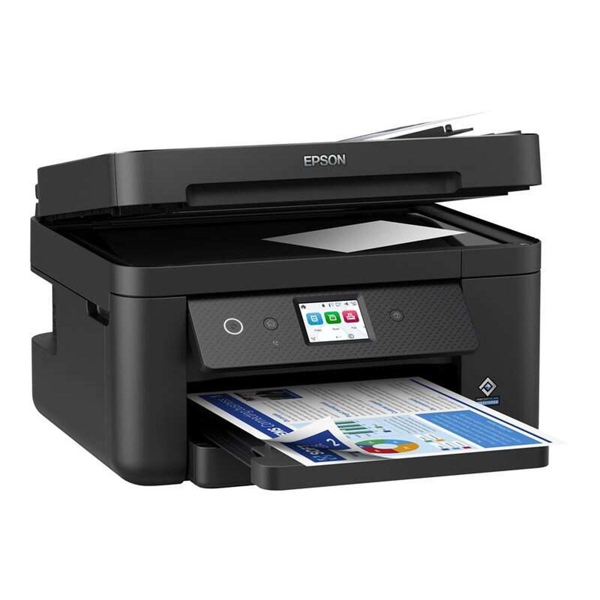 Stampante multifunzione Epson Workforce WF2960DWF Fax a colori Fronte-retro WiFi 33 ppm