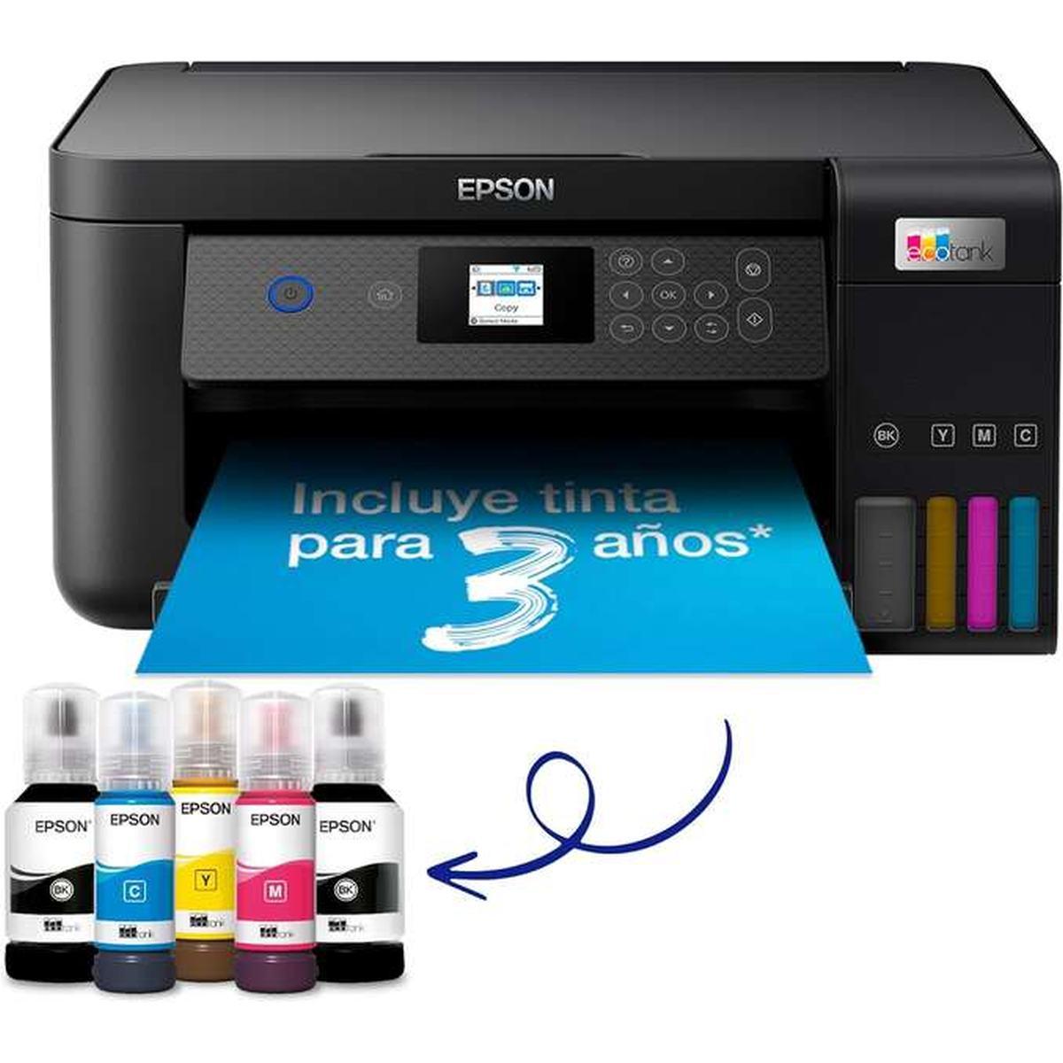 Stampante multifunzione a colori Epson EcoTank ET2870 Wi-Fi 33 ppm - Schermo LCD a colori