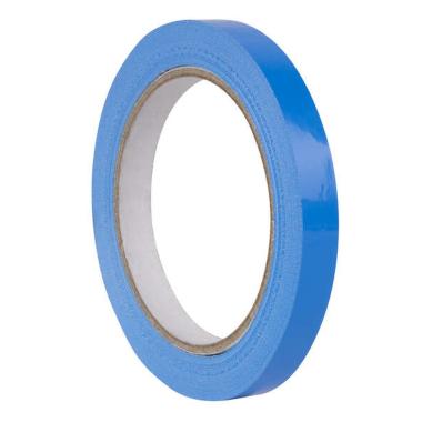 Nastro adesivo in PVC Apli 12 mm x 66 m - Impermeabile e resistente alle intemperie - Facile da strappare a mano - Ideale per lavori artigianali e imballaggi - Blu