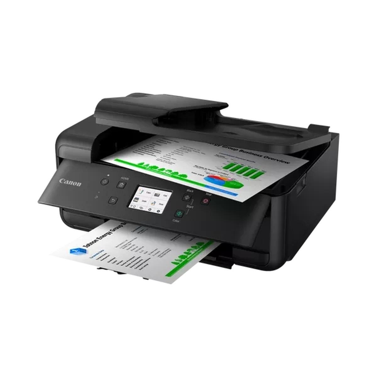 Multifunzione a colori Canon TR7650 | WiFi | Fax | F/R | ADF 20fg (PGI580, CLI581)