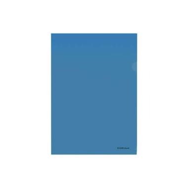 Cartelle Portadodumenti Erichkrause Fizzy Classic - Formato A4 con linguetta a pressione - Contiene 20 fogli - Finitura blu testurizzata
