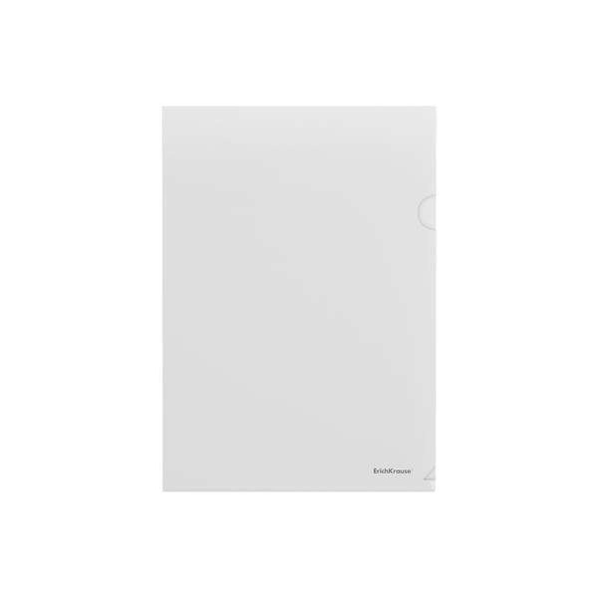 Cartelle Portadodumenti Erichkrause - Formato A4 - Finitura lucida - Trasparente