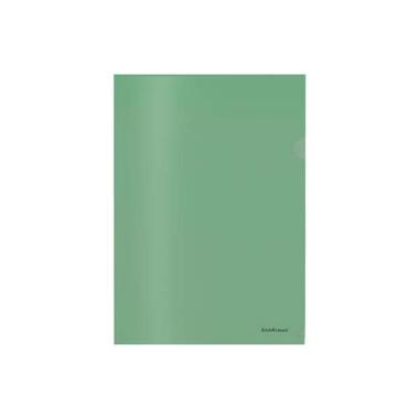 Cartelle Portadodumenti Erichkrause Glossy Classic con bordi rifiniti a mano - Formato A4 semitrasparente - Verde