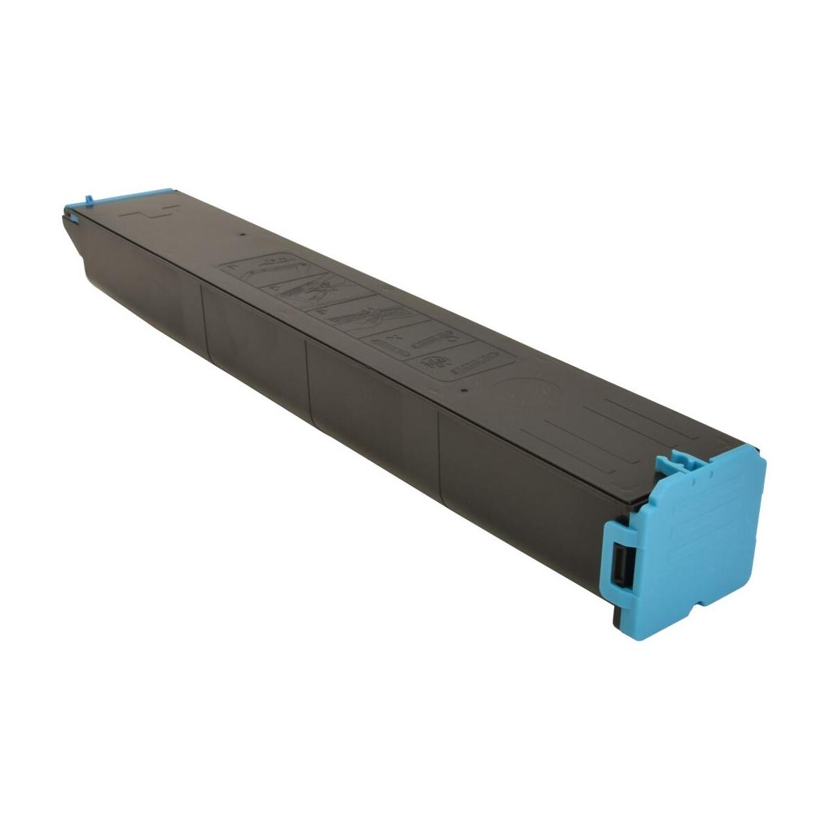 Toner Compatibile (MX-60, MX-61GTCA) per Sharp MX-3070N (24K) CIANO
