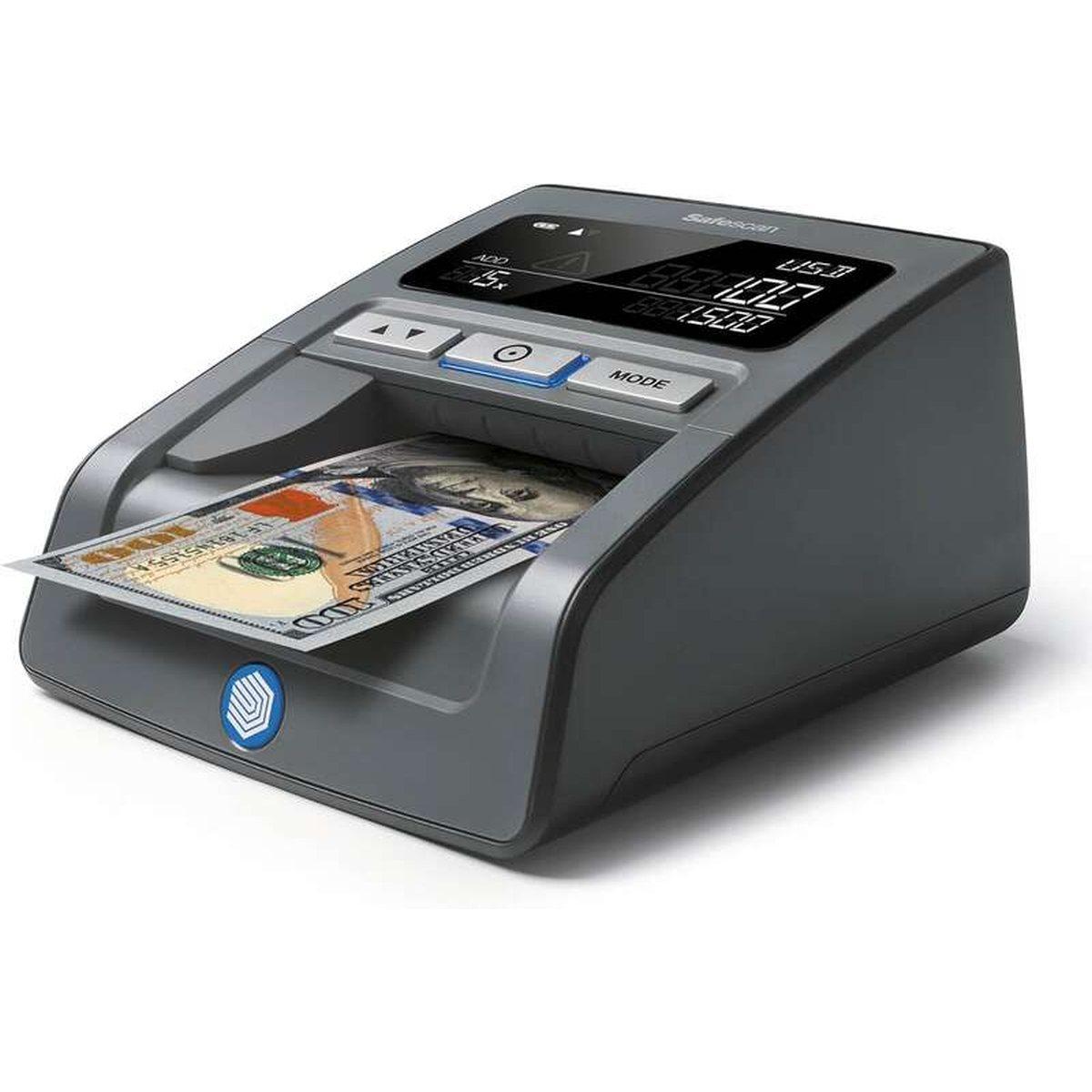 Safescan 185-S Verificatore di banconote - Verifica precisa delle banconote - Rilevamento di banconote false - Verifica multidirezionale - Conteggio automatico delle banconote
