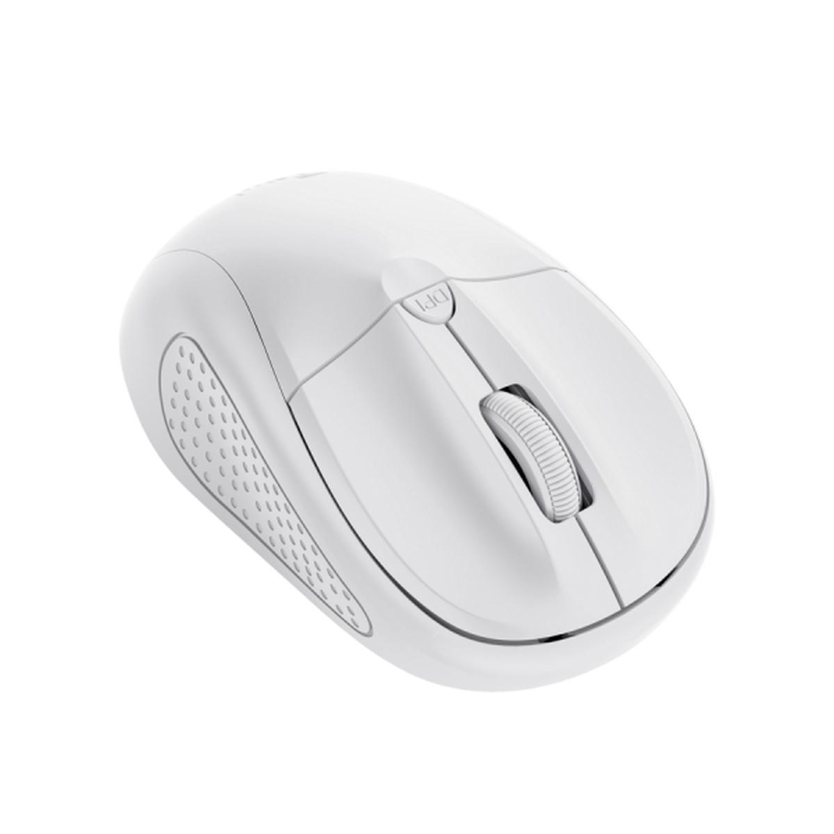 Mouse wireless Trust Primo - 1600 dpi - 4 pulsanti - Bianco