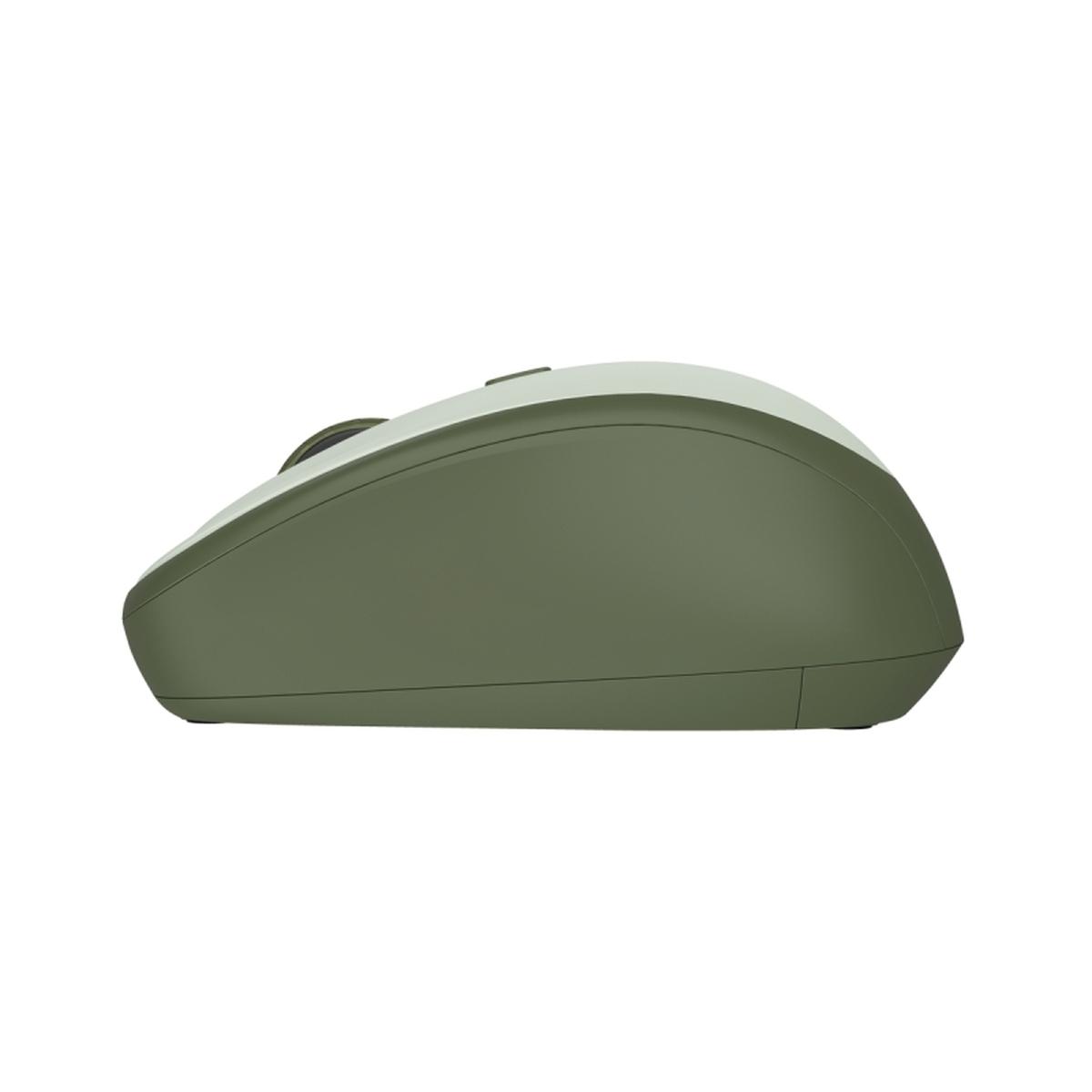 Mouse wireless Trust Ivy+ - 1600 dpi - Compatto - 12 mesi di garanzia - Colore verde