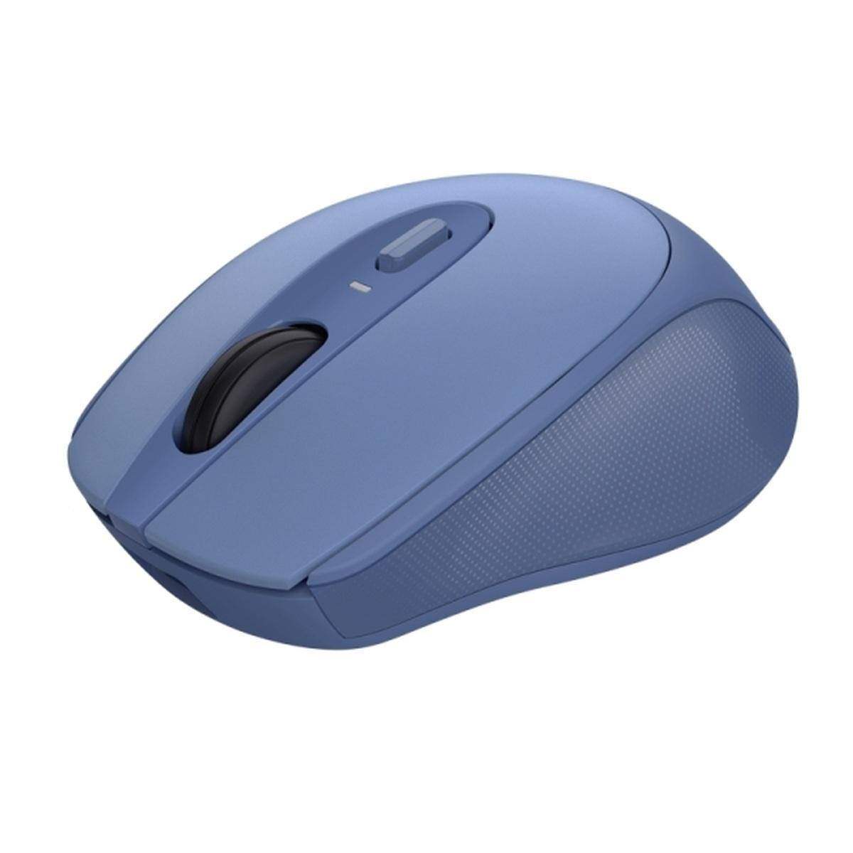 Mouse wireless ricaricabile Trust - Design moderno - Finitura gommata - Ricaricabile tramite USB-C - DPI regolabile - Sensore ottico - Connettività wireless