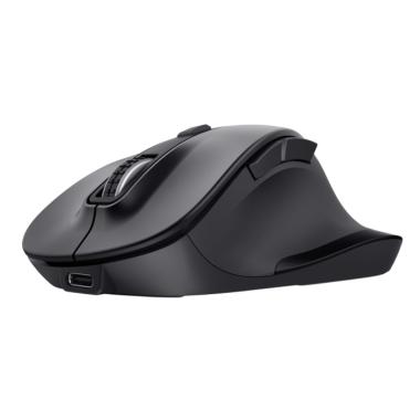 Mouse wireless multi-dispositivo Trust Fyda - Bluetooth - 2400 dpi - 6 pulsanti - Nero