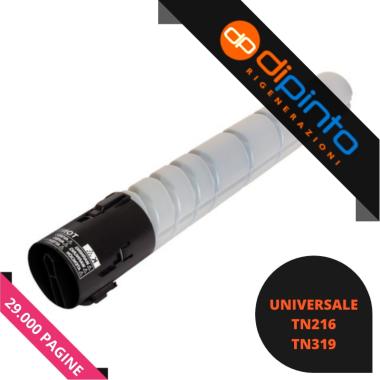 Toner Compatibile (TN216K, TN319K) per MINOLTA C220, C360 (29K) NERO