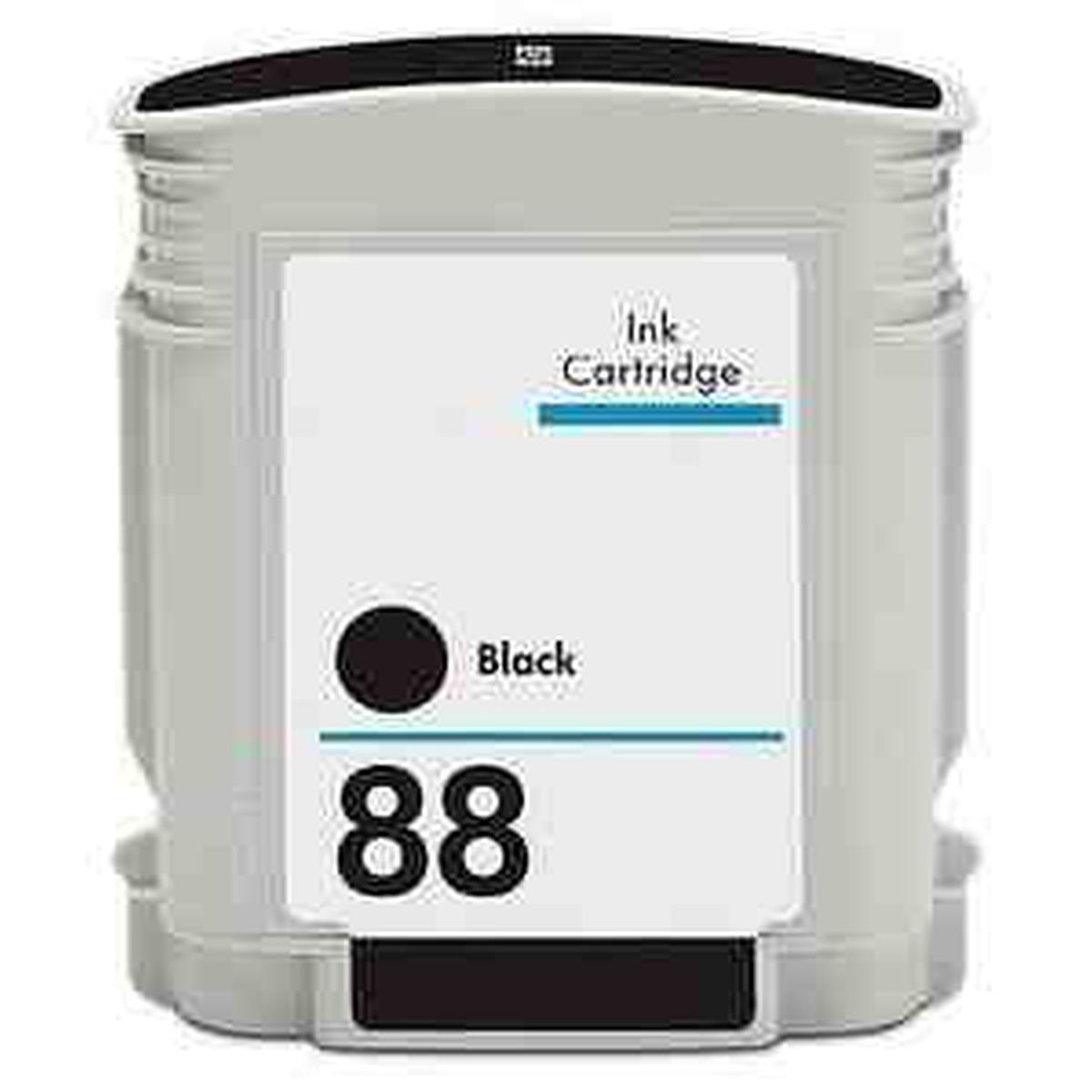 Cartuccia Plotter Compatibile (C9396A, 88) per Hp OfficeJet Pro K5400 (72ml) NERO