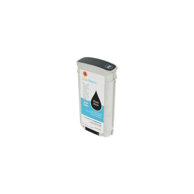 Cartuccia Plotter Compatibile (C9449A, 70) per HP DesignJet Z2100 (130ml) NERO FOTO