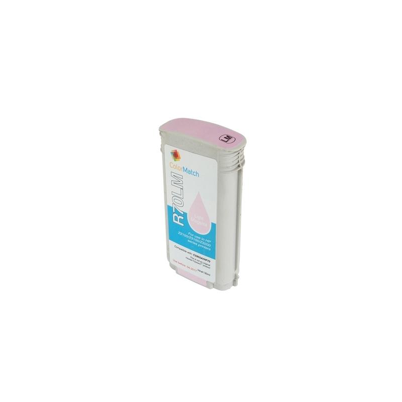 Cartuccia Plotter Compatibile (C9455A, 70) per HP DesignJet Z2100 (130ml) MAGENTA LIGHT