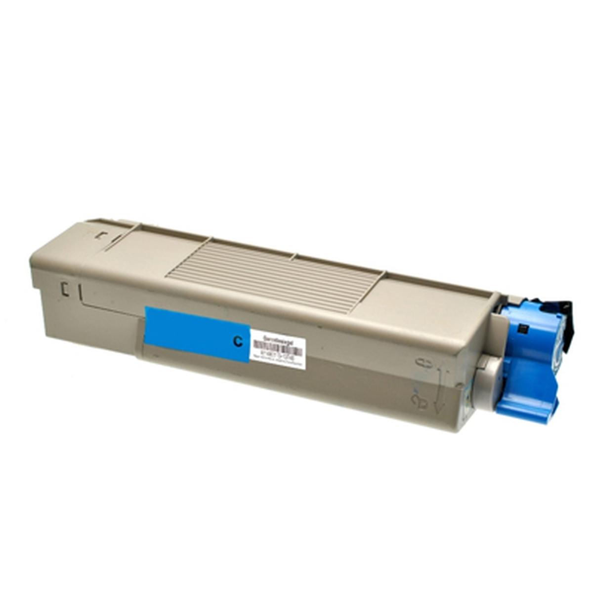 Toner Compatibile (44315307) per OKI C610N (8K) CIANO