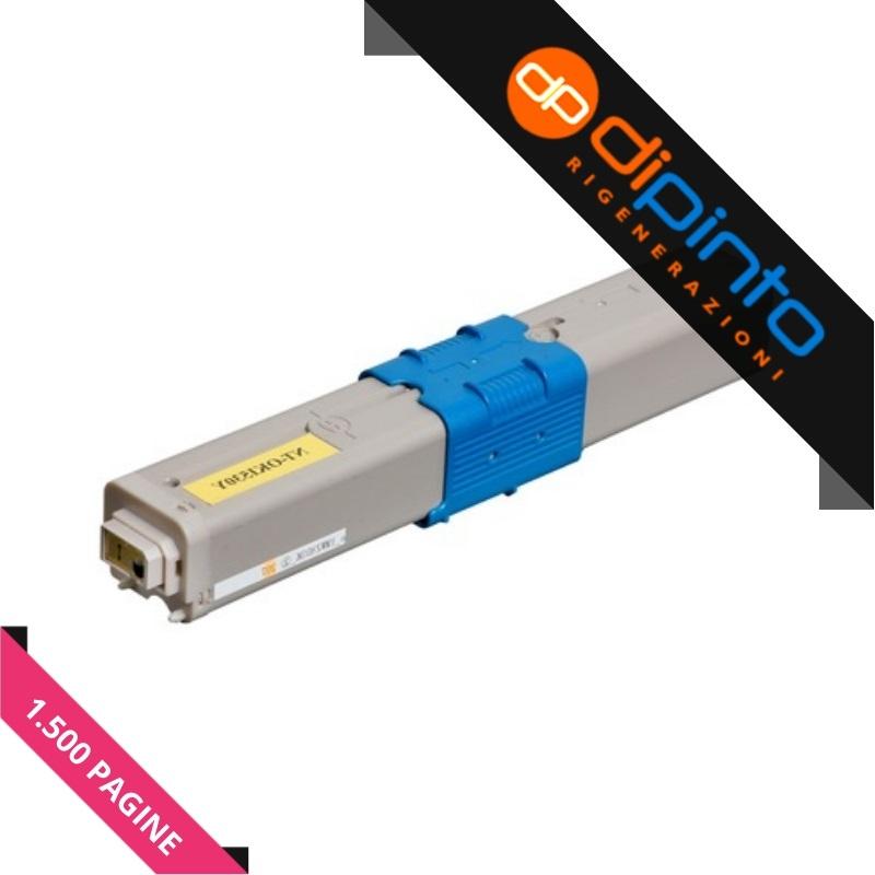 Toner Compatibile (44973533) per OKI C301dn, C321dn (1,5K) GIALLO