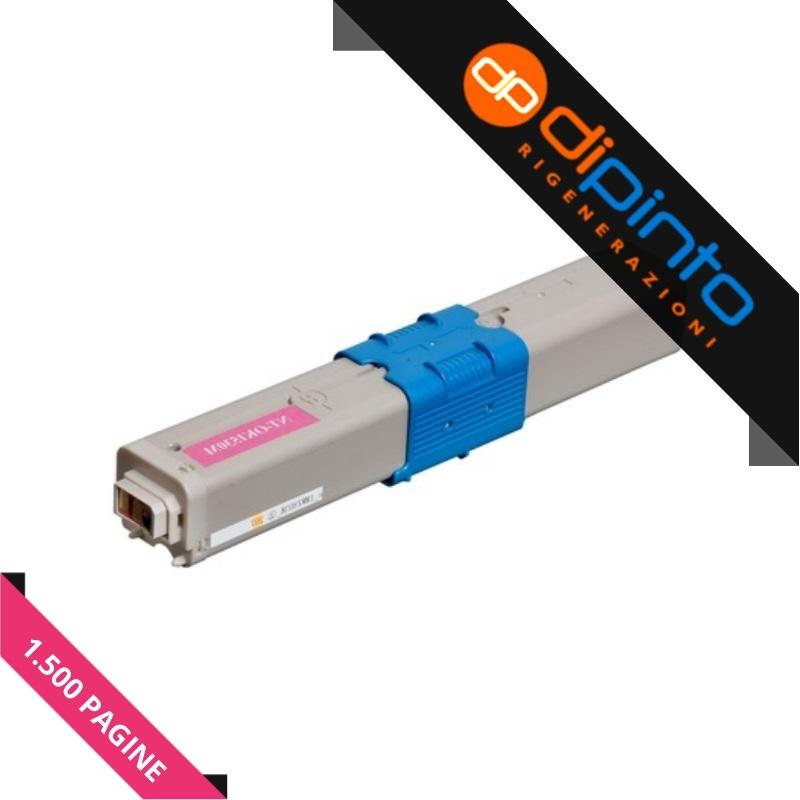 Toner Compatibile (44973534) per OKI C301dn, C321dn (1,5K) MAGENTA