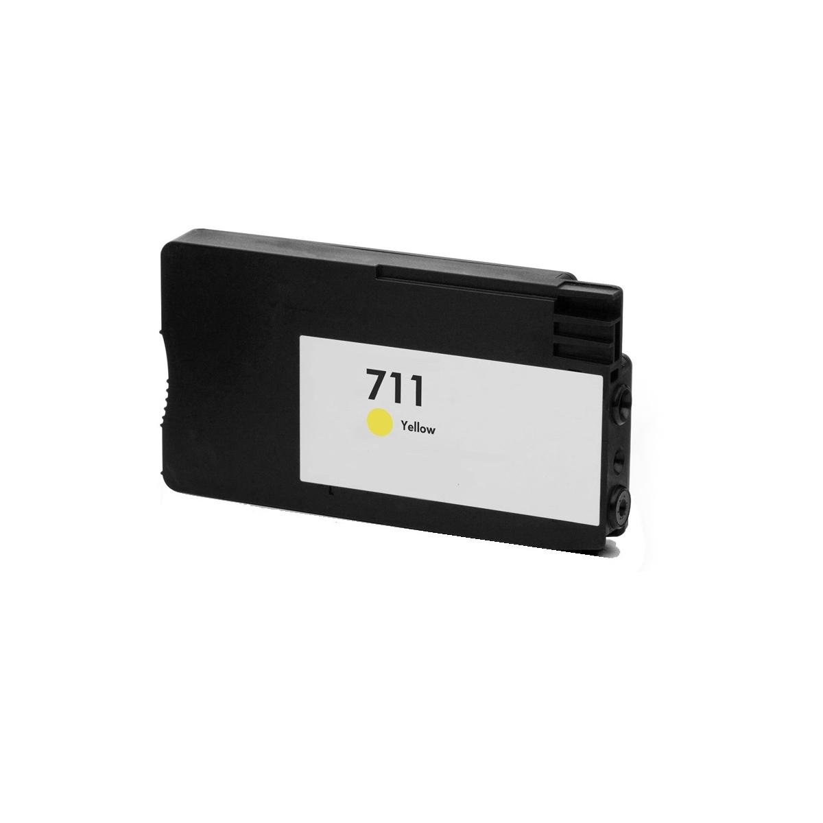 Cartuccia Plotter Compatibile (CZ132Y, 711) per HP Designjet T120 (29ml) GIALLO V.5