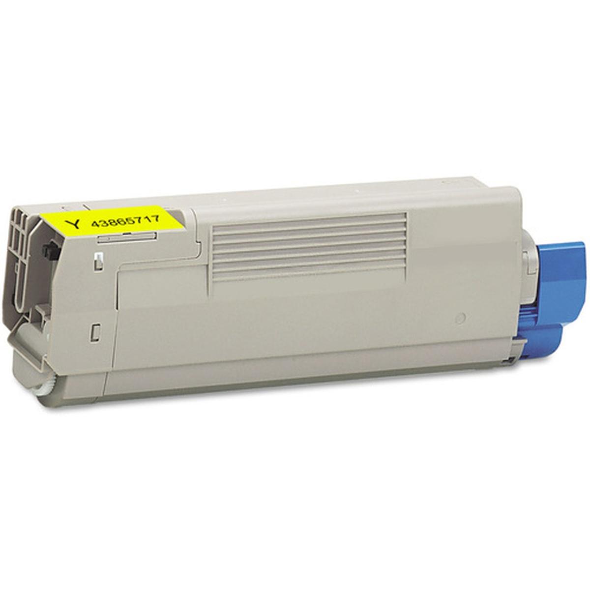 Toner Compatibile (45862837) per OKI MC853dn, MC873dn (7,3K) GIALLO