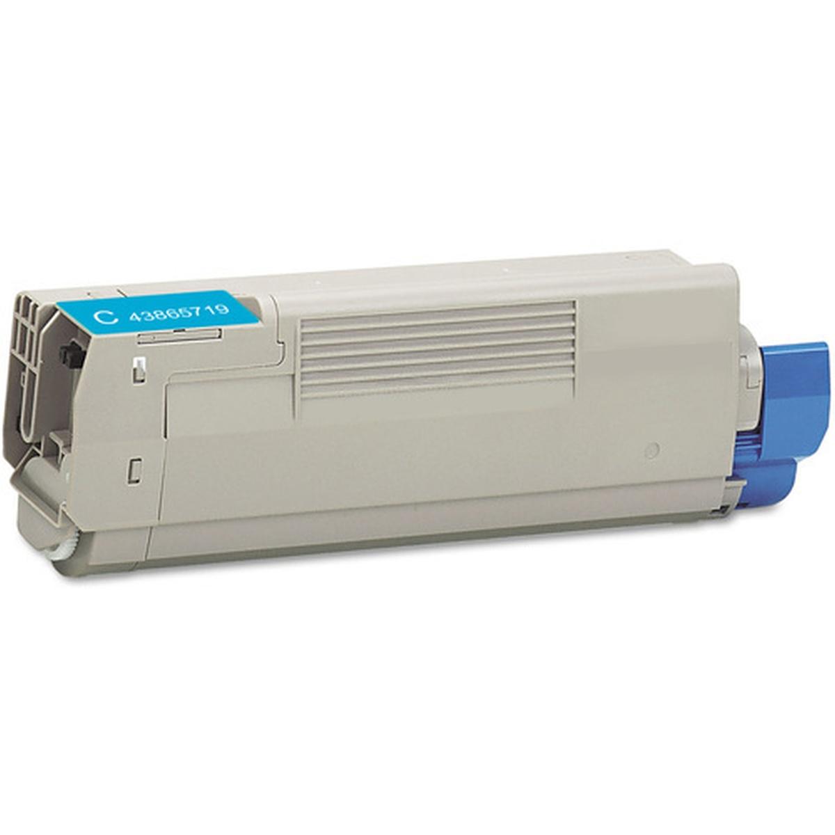 Toner Compatibile (45862839) per OKI MC853dn, MC873dn (7,3K) CIANO