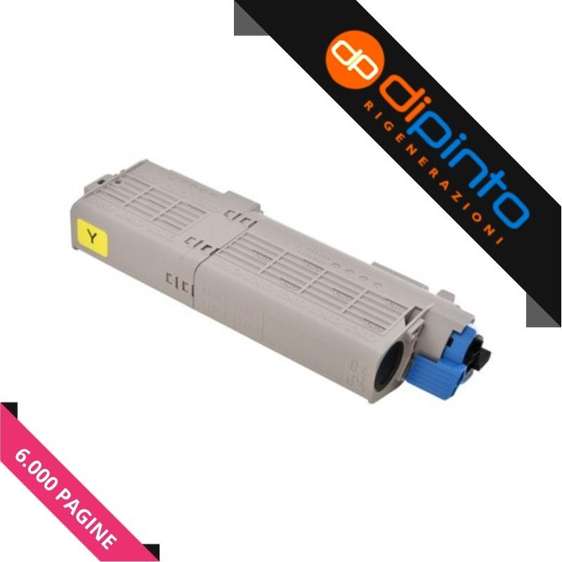 Toner Compatibile (46490605) per OKI C532 (6K) GIALLO