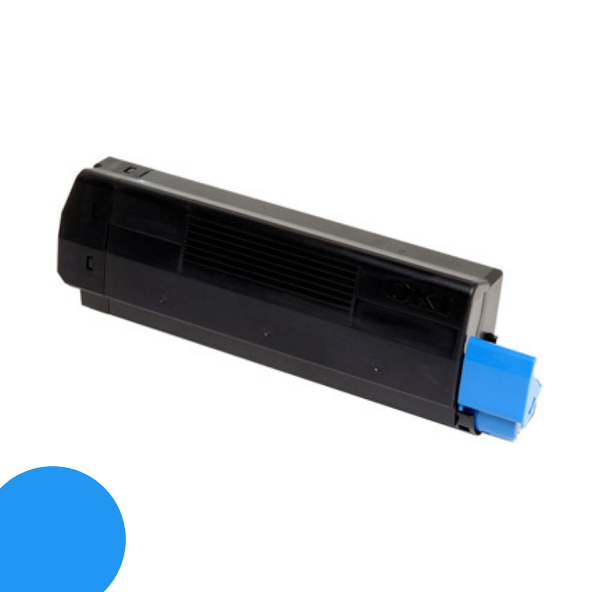 Toner Compatibile (46507507) per OKI C612 (6K) CIANO