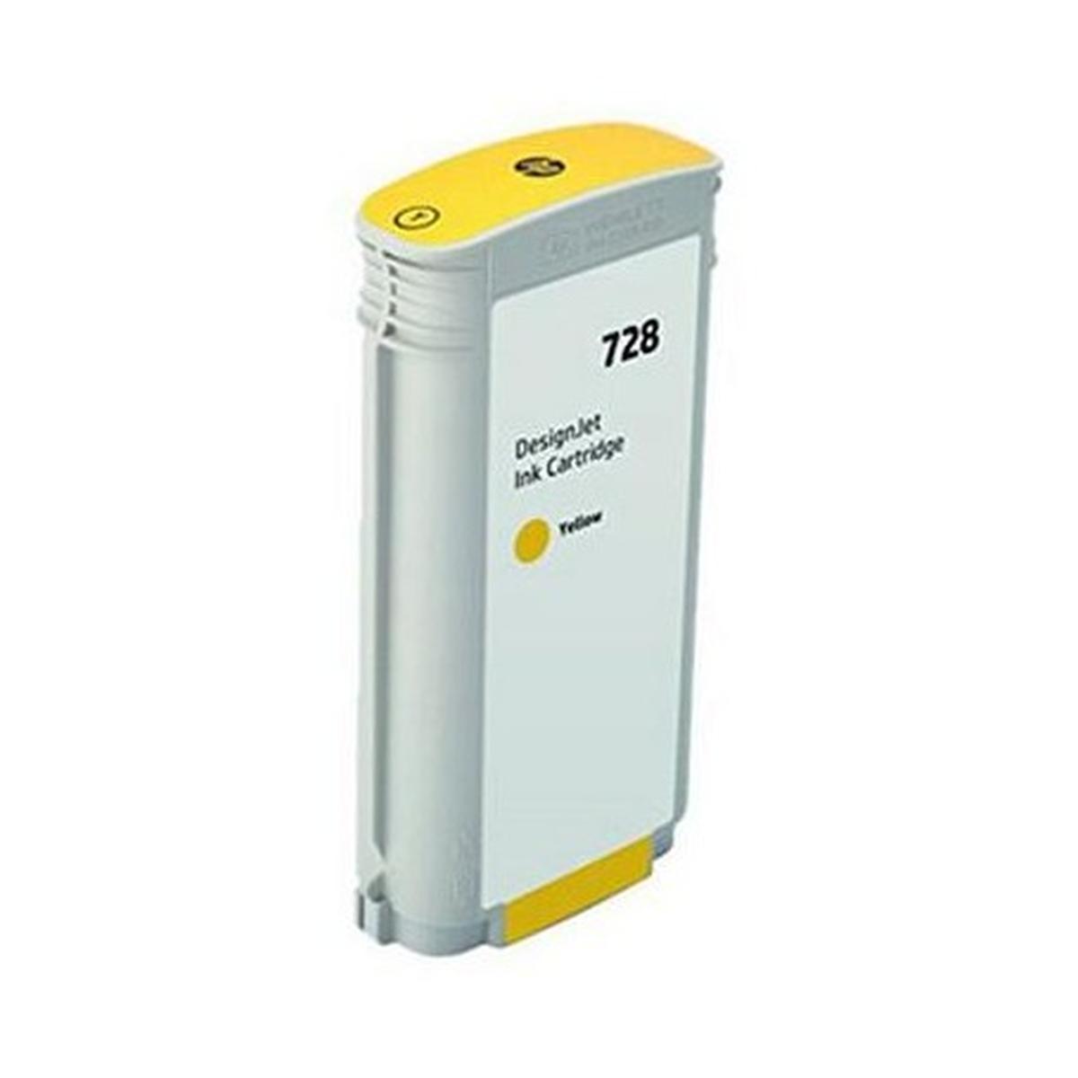 Cartuccia Plotter Compatibile (F9J65A, 728) per HP DesignJet T730 (300ml) GIALLO