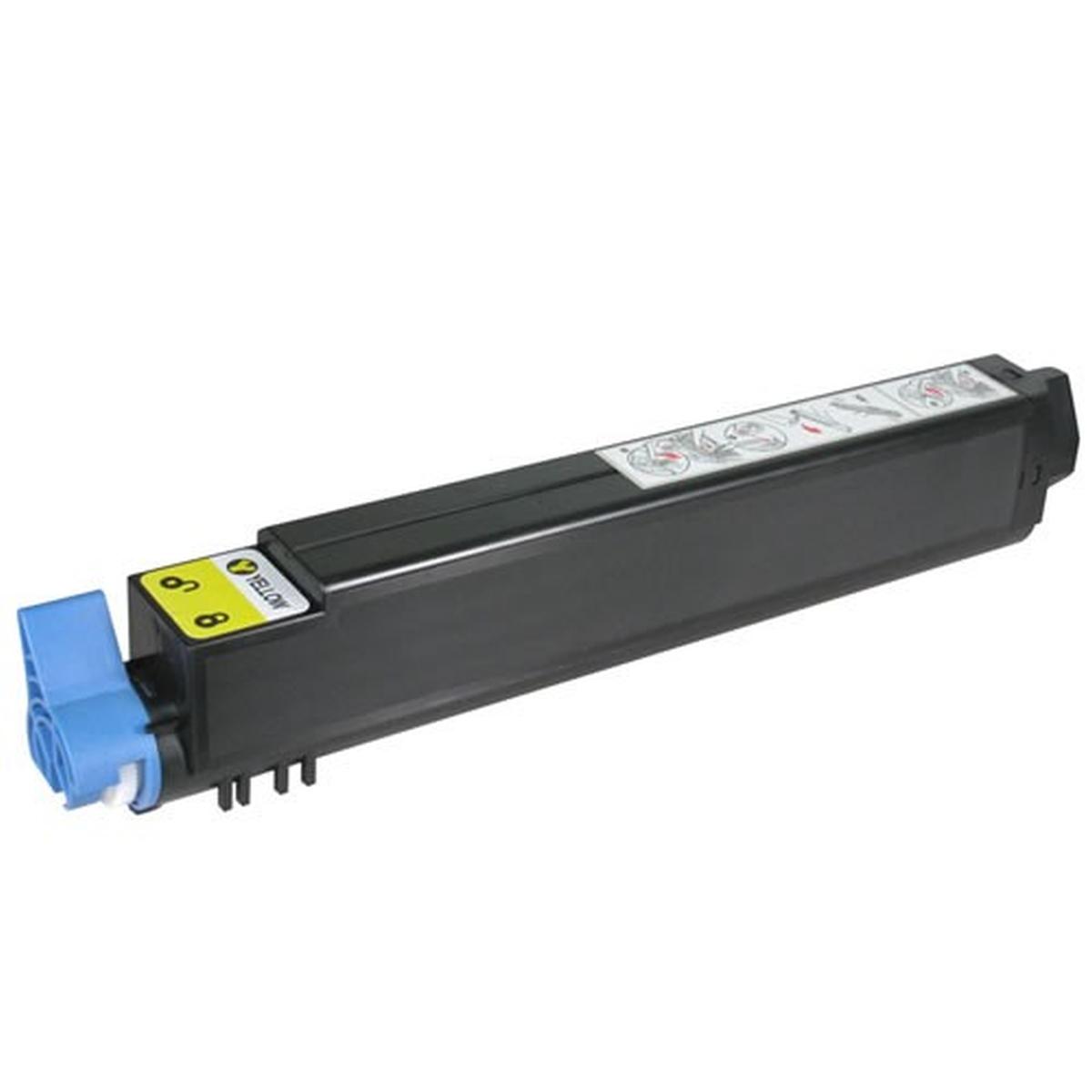 Toner Compatibile (43837105) per OKI Executive ES3640A3 (15K) GIALLO
