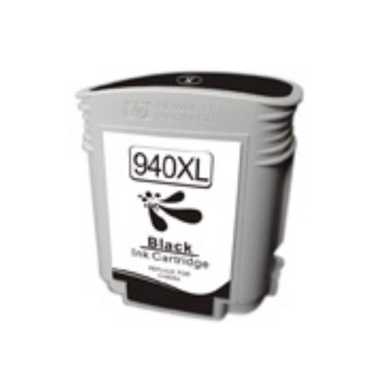 Cartuccia Plotter Rigenerata (C4906AE, 940XL) per HP Officejet Pro 8000 (69ml) NERO pigmentato
