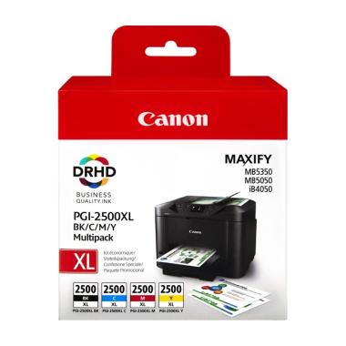 CANON Originale Multipack PGI-2500XL (1x BK,C,M,Y) 9254B004