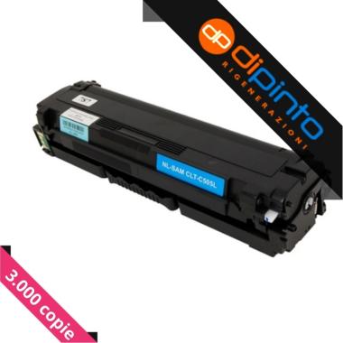 Toner Compatibile (CLT-C505L) per SAMSUNG ProXpress C2620DW (3K) CIANO