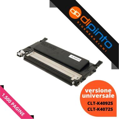 Toner Compatibile (CLT-K4092S, CLT-K4072S, SU138A, SU128A) per SAMSUNG CLP310, CLP325 (1,5K) NERO