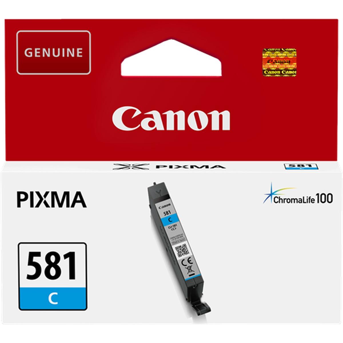 Cartuccia Originale (CLI-581C, 2103C001) CANON TS6150 (259pag) CIANO