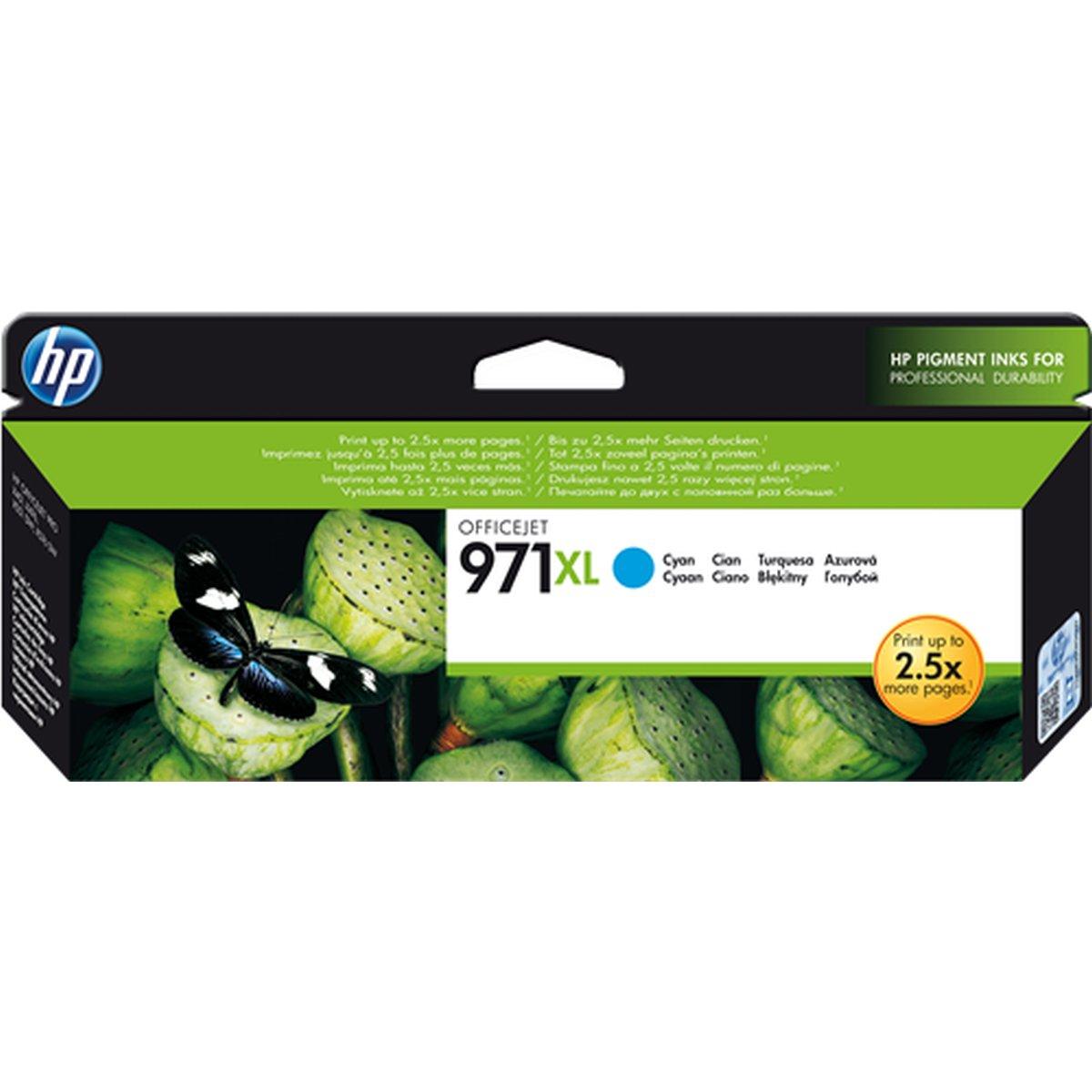 Cartuccia Originale (971XL, CN626AE) HP OfficeJet Pro X451 (6,6K) CIANO XL