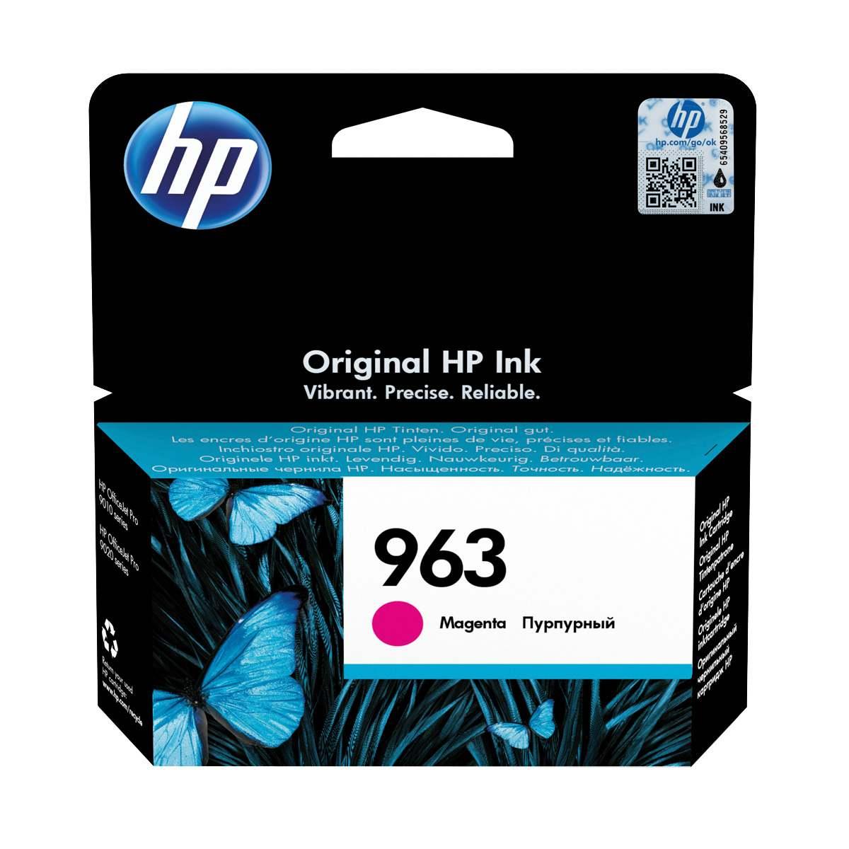 Cartuccia Originale (963, 3JA24AE) Hp Officejet Pro 9010 (0,7K) MAGENTA