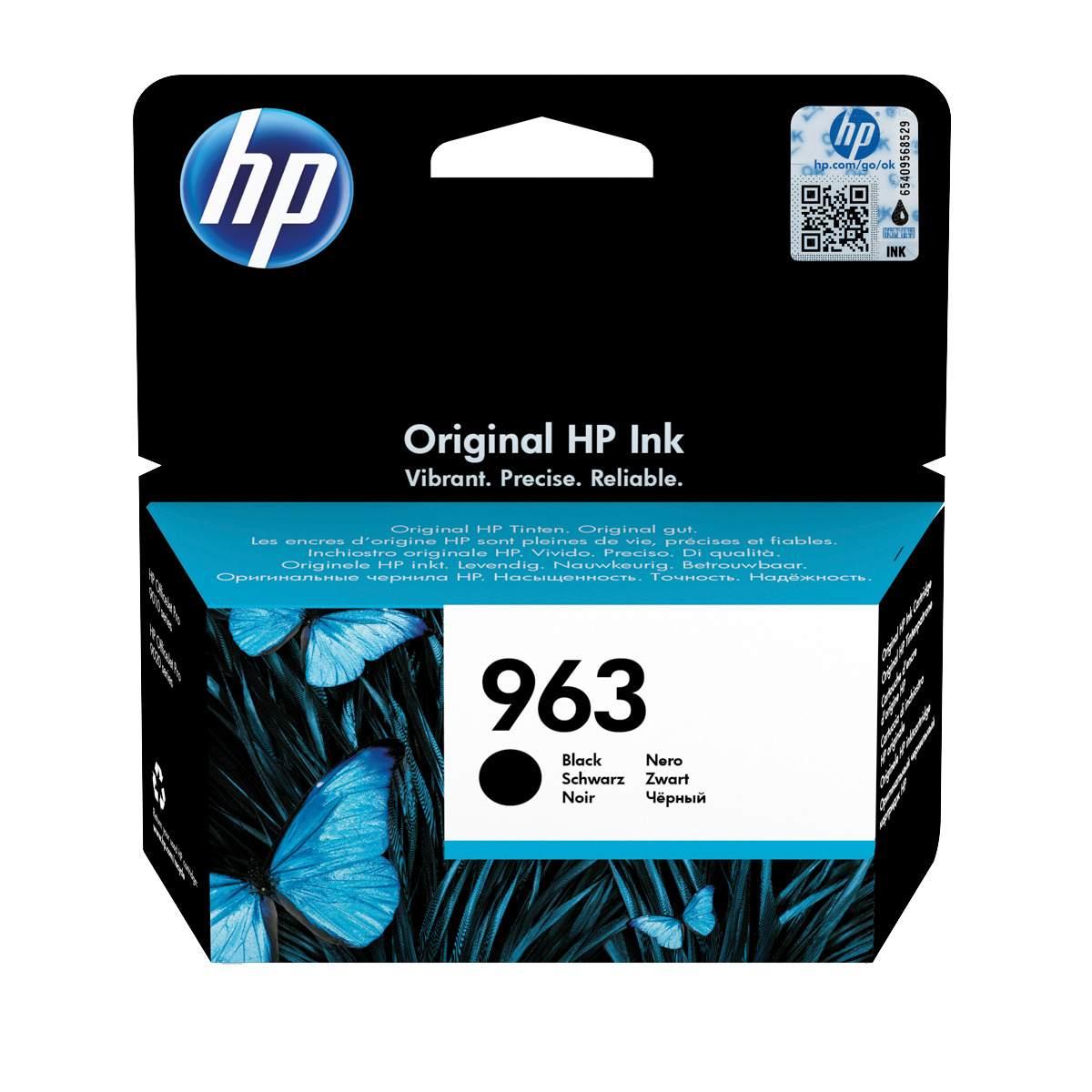 Cartuccia Originale (963, 3JA26AE) Hp Officejet Pro 9010 (1K) NERO