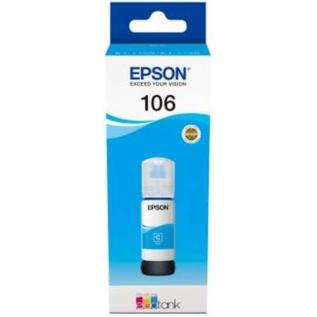Inchiostro originale (106, C13T00R240) EPSON EcoTank ET-7700 | CIANO