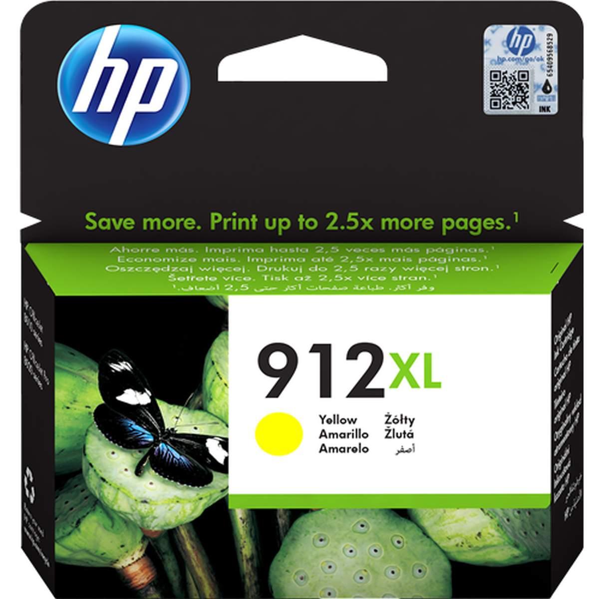 Cartuccia Originale (912XL, 3YL83AE) HP OfficeJet 8010 All-in-One (0,825K) GIALLO