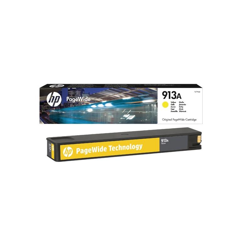 Cartuccia Originale (913A, F6T79AE) HP PageWide Pro 352dn (3K) GIALLO