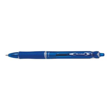 Penna sfera a scatto Pilot BeGreen Acroball - Ricaricabile 0,7 mm - BLU