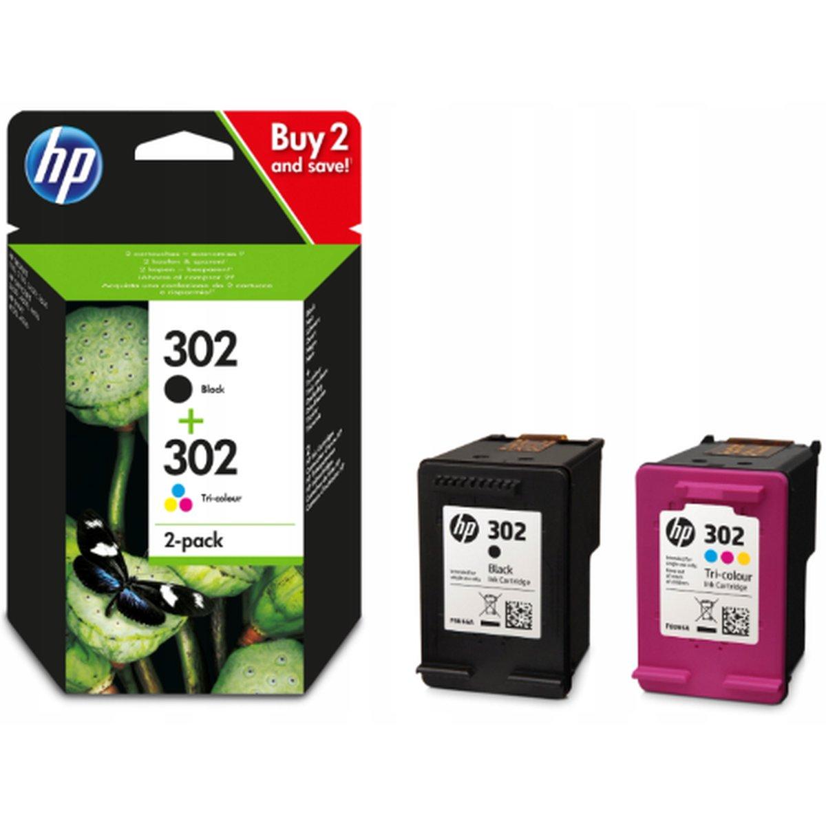 Multipack Originale (302, X4D37AE) HP OfficeJet 3830 | K+CMY