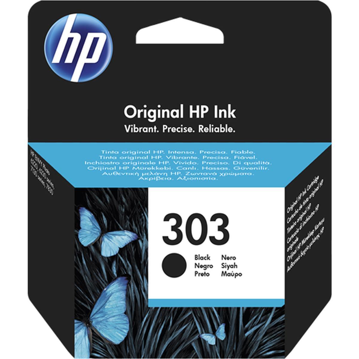 Cartuccia Originale (T6N02AE, 303) HP Envy Photo 6230 (200pag) NERO