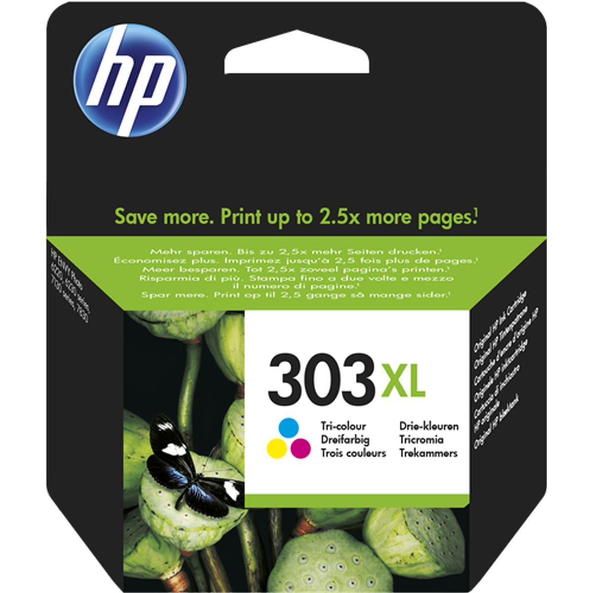 Cartuccia Originale (T6N03AE, 303XL) HP Envy Photo 6230 (415pag) COLORE XL